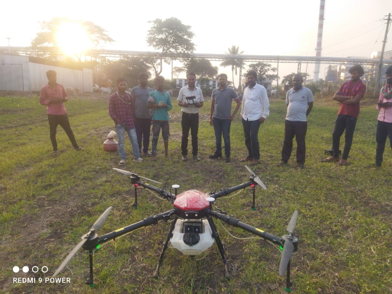Handling drone training